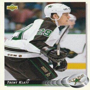Trent Klatt - 1992 Upper Deck Hockey Card